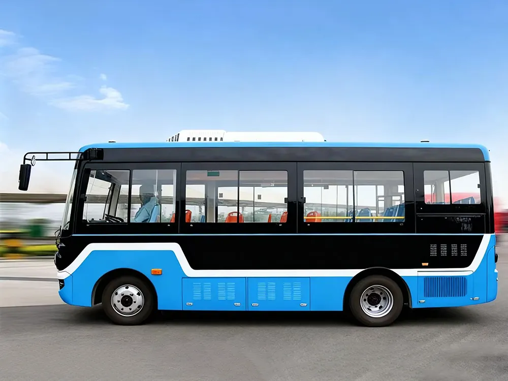 14-местный общественный автобус с чистым электрическим приводом