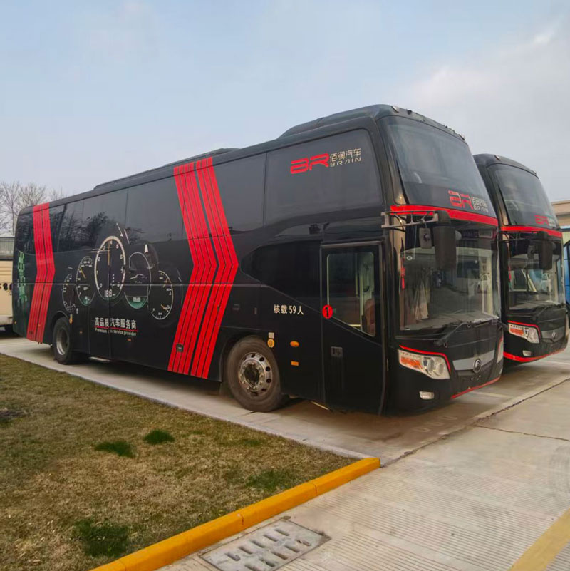 Yutong 59 мест подержанный дизельный автобус
