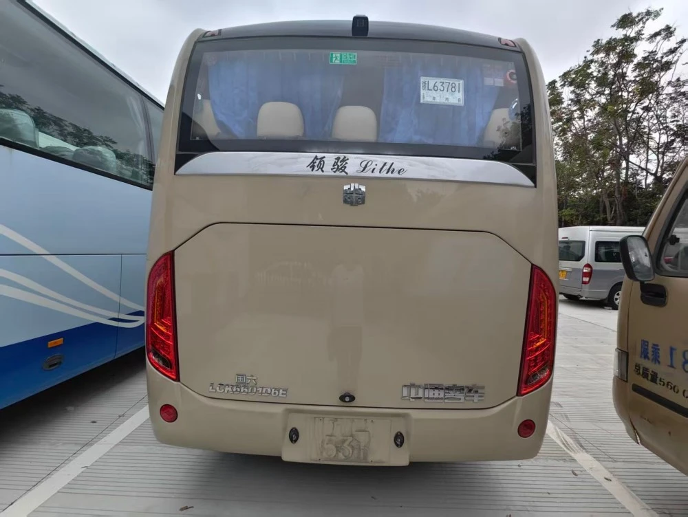 Подержанный дизельный автобус Zhongtong длиной 6 м